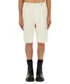 Burberry Tailored Bermuda Shorts In Neutral