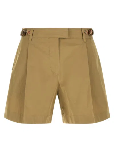 Burberry Shorts In Brown