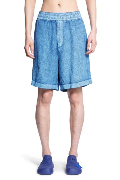 Burberry Shorts In Blue
