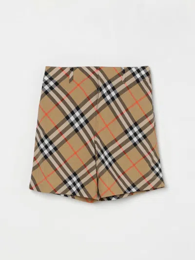 Burberry Shorts  Kids Color Beige
