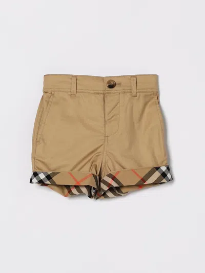 Burberry Shorts  Kids Color Beige In Brown