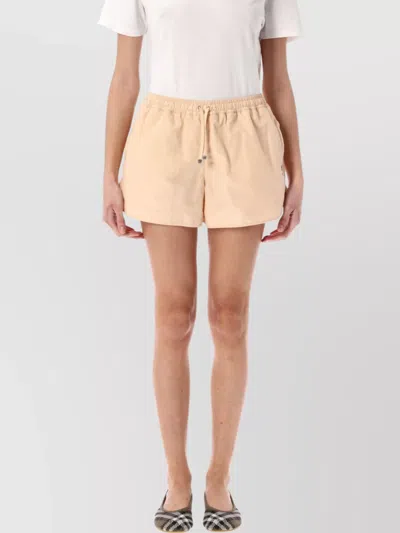 BURBERRY SHORTS ELASTIC WAISTBAND SIDE POCKETS