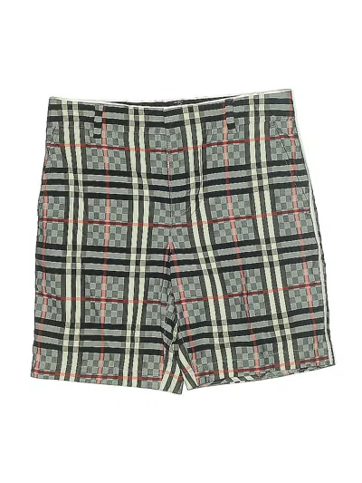 Pre-owned Burberry Kids' Shorts In Gray