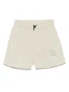 Burberry Shorts Mit Logo-print In Neutral