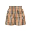 Burberry Shorts Neutral In Brown