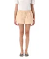 Burberry Skin Pink Nylon Blend Shorts In Pink