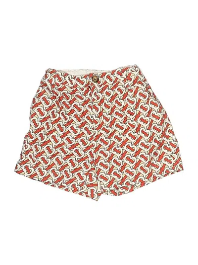 Pre-owned Burberry Kids' Shorts In Red