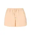 Burberry Skin Pink Nylon Blend Shorts In Teacup