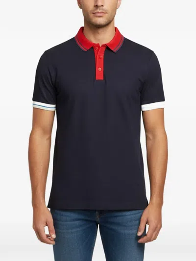 Pre-owned Burberry Short-sleeve Polo Shirt In Blue