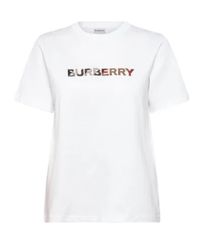 Burberry Short-sleeved T-shirt In White