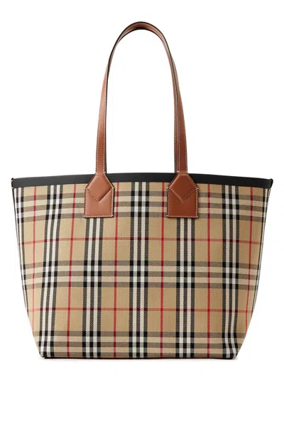 Burberry Shoulder Bag In Beige