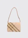 Burberry Snip Check Jacquard Flap Shoulder Bag