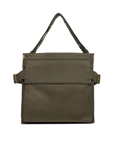 Burberry Shoulder Bag In Green