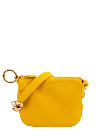 Burberry Woman Shoulder Bag Woman Yellow Shoulder Bags