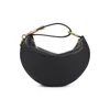 Burberry Knight Arc Mini Leather Shoulder Bag In Black