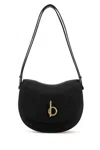 Burberry Women's Elegant Leather Bag For All Occasions In Black