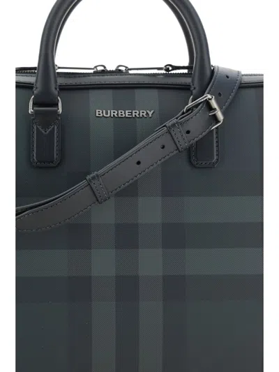 Burberry Shoulder Bags In Charcoal