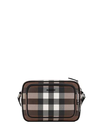 Burberry Shoulder Bags In Dark Birch Brown