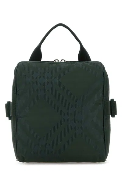 Burberry Shoulder Bags In Green