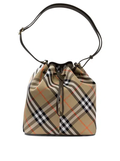 Burberry Shoulder Bags In Grey