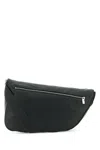 Burberry Shield Messenger Bag With Adjustable Strap In Slate