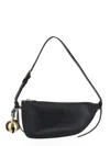 Burberry Shoulder Leather Bag In Black