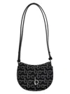 Burberry Rocking Horse Shoulder Bags Black In Black
