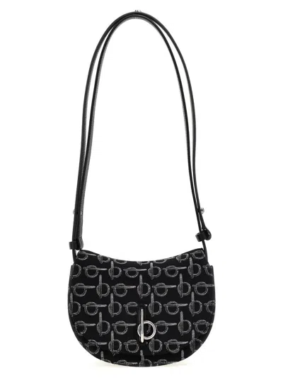 Burberry Rocking Horse Shoulder Bags Black