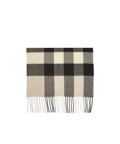 Burberry Signature Check Scarf In Black