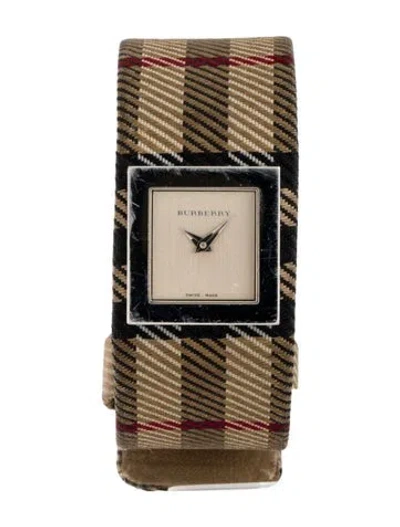 Pre-owned Burberry Signature Watch In Multi