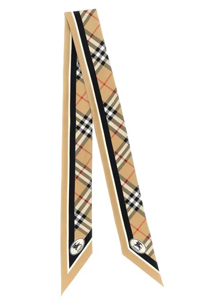 BURBERRY SILK BANDEAU