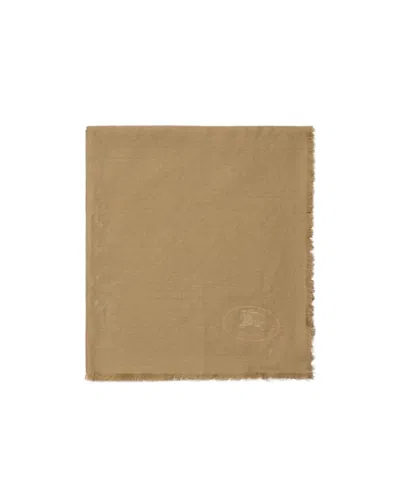 BURBERRY SILK-BLEND SCARF