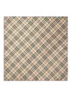 Burberry Silk Check Scarf Accessories In Beige