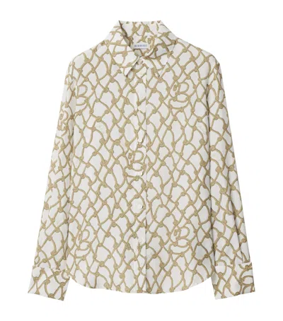 Burberry Silk Knot Shirt