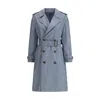 Burberry Silk Long Trench Coat