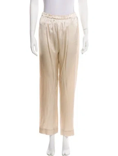 Pre-owned Burberry Silk Pajamas In Brown