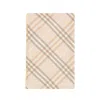 Burberry Rectangular Silk Scarf With Iconic Check Pattern