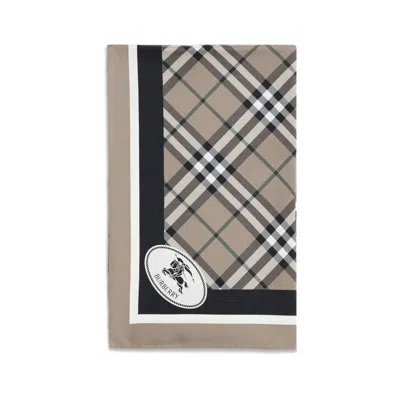 BURBERRY SILK SCARF