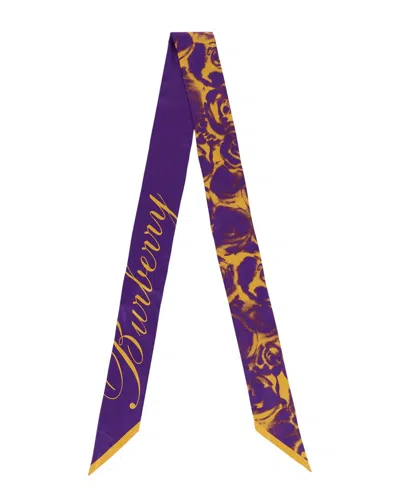 BURBERRY BURBERRY SILK SCARF