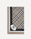 Burberry Men Silk Scarf In Multi
