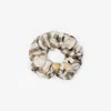 Burberry Silk Scrunchie With Check In Multi