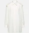 Burberry Silk Shirt In Beige