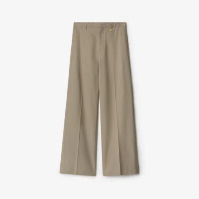 BURBERRY BURBERRY SILK TAILORED TROUSERS