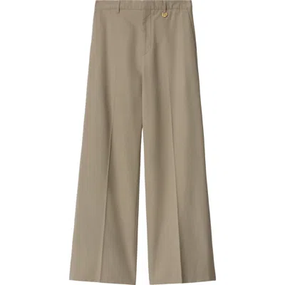BURBERRY BURBERRY SILK TAILORED TROUSERS