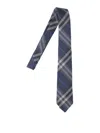 Burberry Silk Tie In Blue