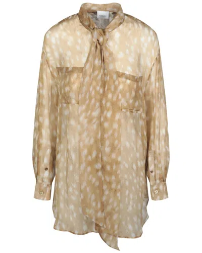 BURBERRY BURBERRY SILK TOP