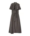 Burberry Silk Trench Dress In Cellar