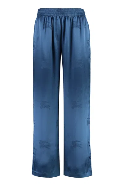 BURBERRY BURBERRY SILK TROUSERS