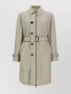 Burberry Car Coat Silk Coats And Trench Coats Gray