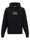 Burberry Hoodie With Front Pocket And Ribbed Cuffs In Black